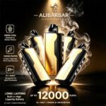 Alibarbar TEQ 12000 puff disposable vape group photo 50pcs bulk wholesale supply Australia