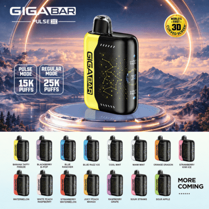 GIGABAR PULSE X 25000 Puffs [Flavour Name] disposable vape